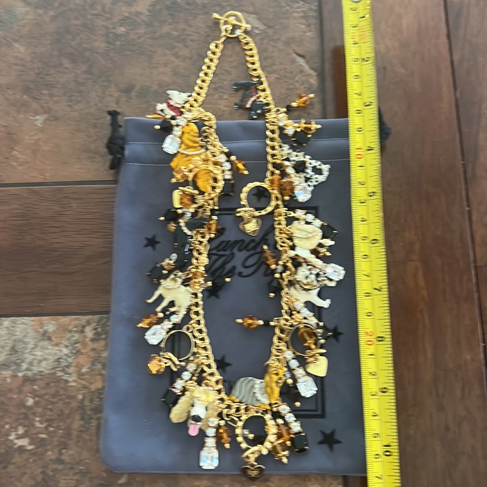 Lunch At The Ritz KENNEL CLUB Necklace; RARE!! - Picture 5 of 10